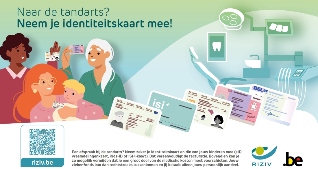 Naar de tandarts? Neem je id mee!